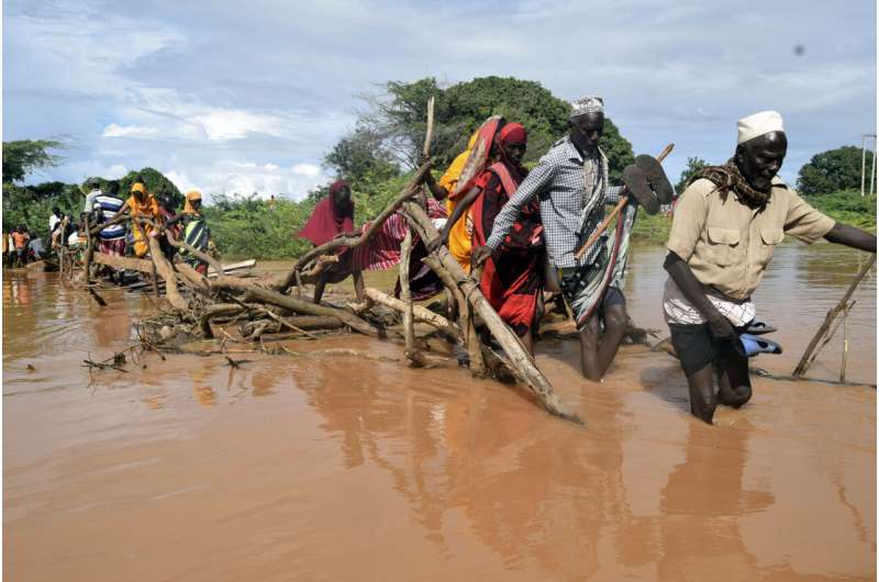 Scientists: Climate change intensified the rains devastating East Africa