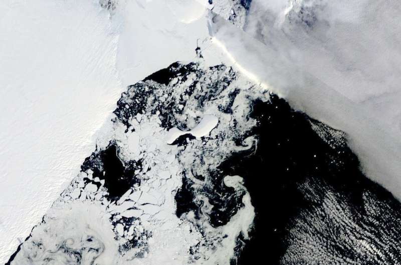 Scientists count huge melts in many protective Antarctic ice shelves. Trillions of tons of ice lost.