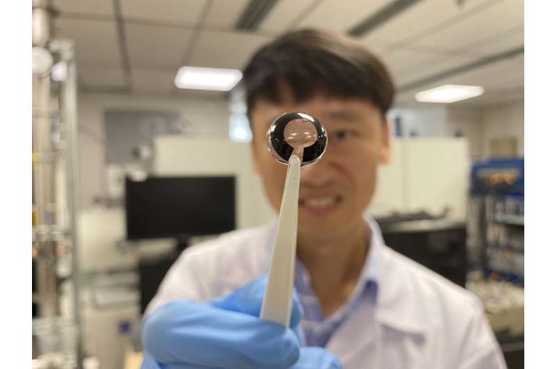 Scientists invent micrometres-thin battery charged by saline solution that could power smart contact lenses