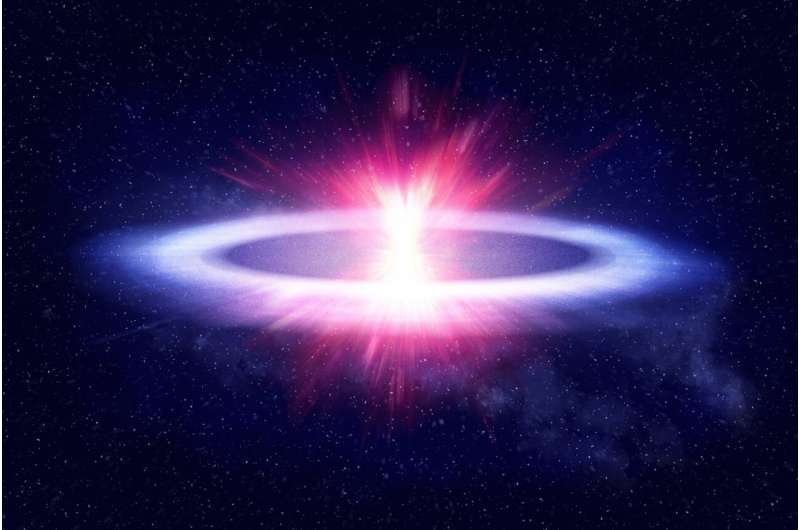 Scientists observe flattest explosion ever seen in space 