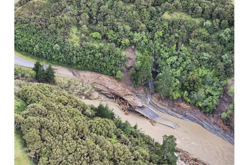 Scientists say climate change goosed New Zealand storm fury