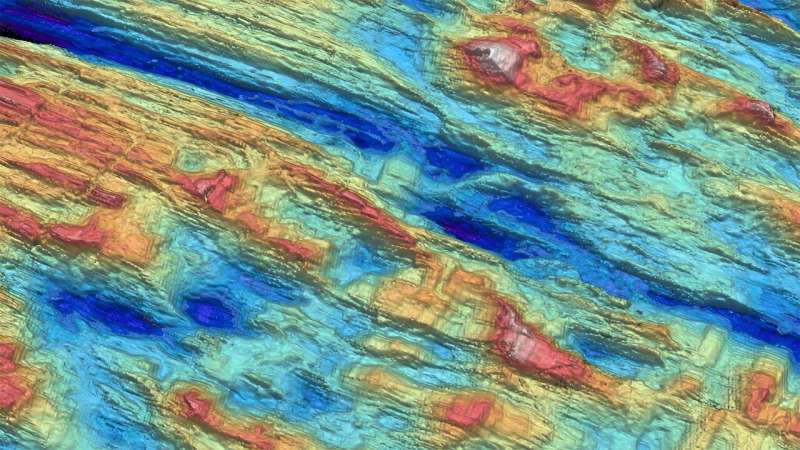 Seafloor shapes on the flanks of mid-ocean ridges linked to magma supply