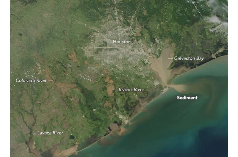 Sediment movement during Hurricane Harvey could negatively impact future flooding, prove costly to Houston