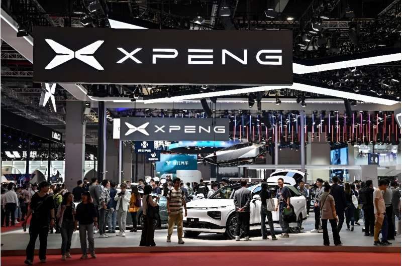 Shares in Xpeng soared in Hong Kong on news of the buyout