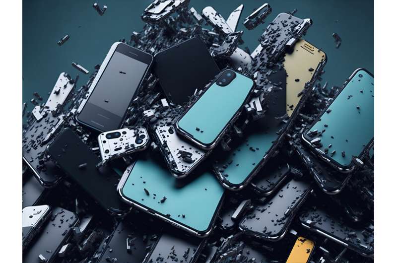 smartphone waste