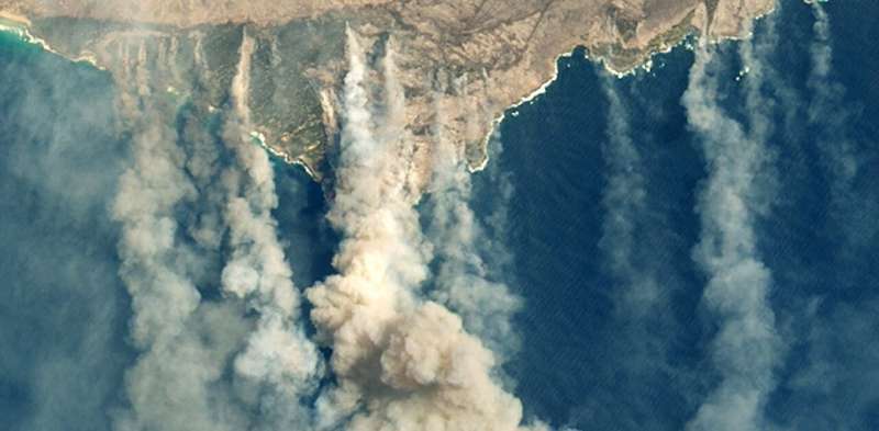 Дым от пожаров Черного лета мог сделать тройную Ла-Нинья более вероятной