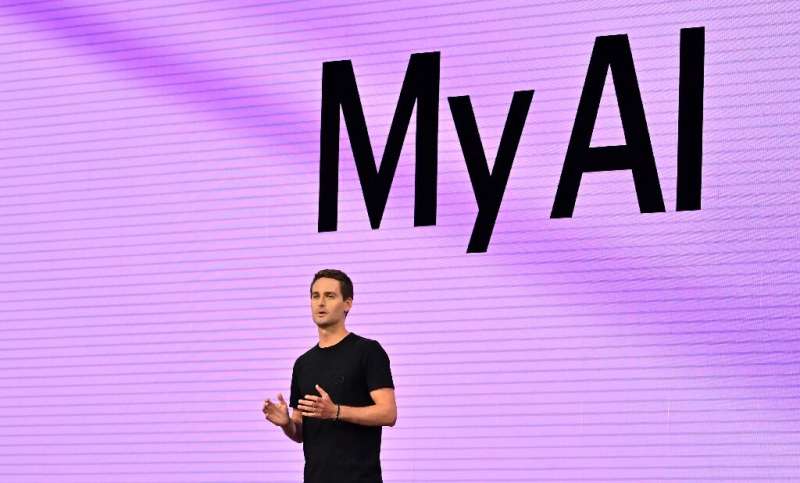 Snap chief Evan Spiegel has announced plans to let Snapchat subscribers have exchanges with an AI-powered chatbot