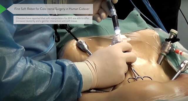 Soft robotics revolutionise minimally invasive surgery