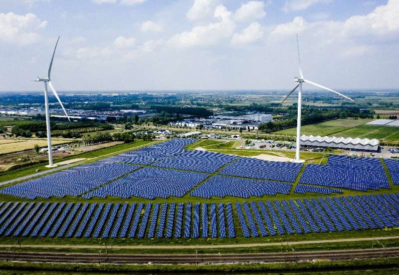 Solar and wind energy made a record 12 percent of the world's electricity in 2022, think tank Ember calculated