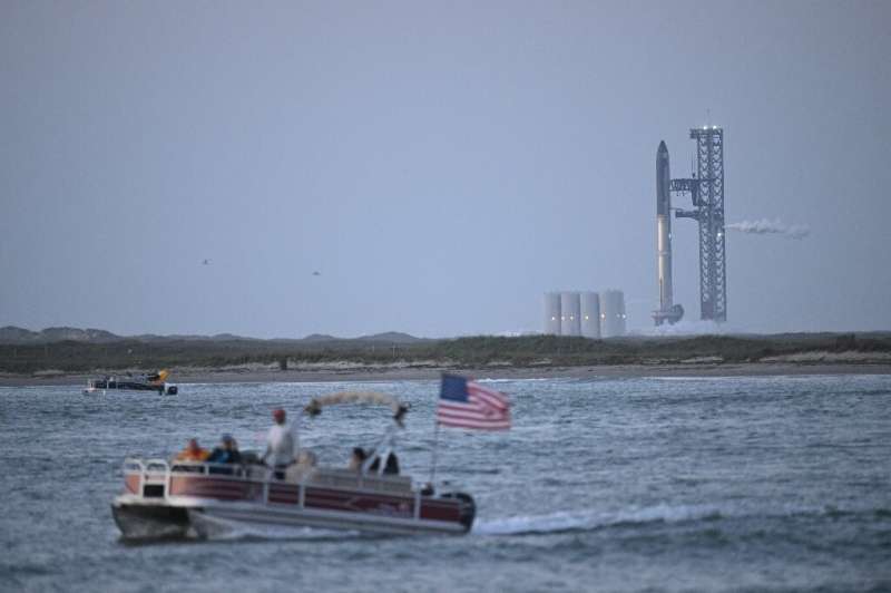 SpaceX postponed the first test flight of Starship, the most powerful rocket ever built, just minutes ahead of the scheduled lau