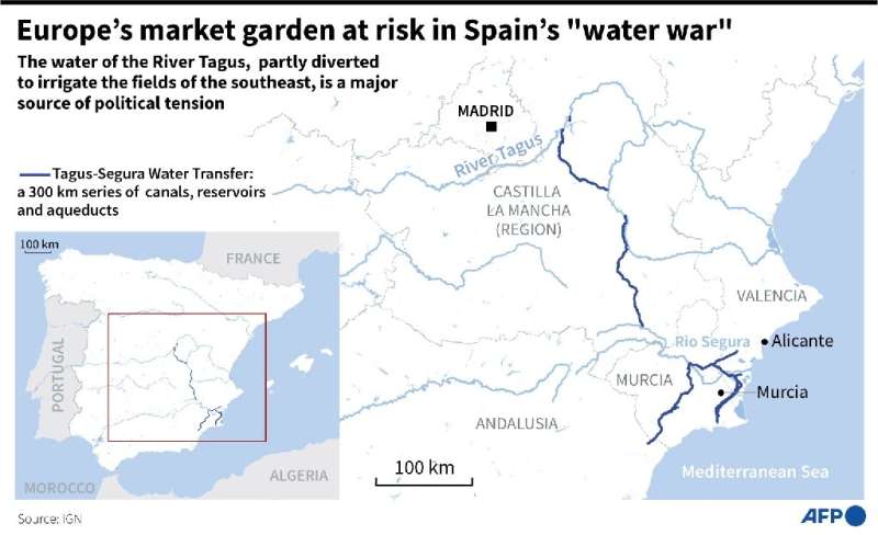 «Водная война» Испании