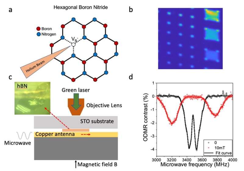 Spin defects in hexagonal boron nitride created by helium ion bombardment