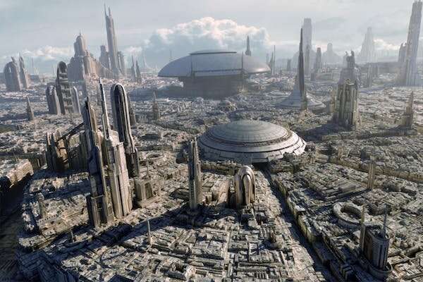 Star Wars: Earth will never be an 'ecumenopolis' like Coruscant, but our cities are devouring the world