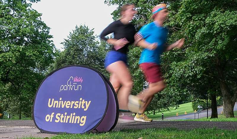 Stirling study finds parkrunners more likely to return if route is near freshwater and woodland