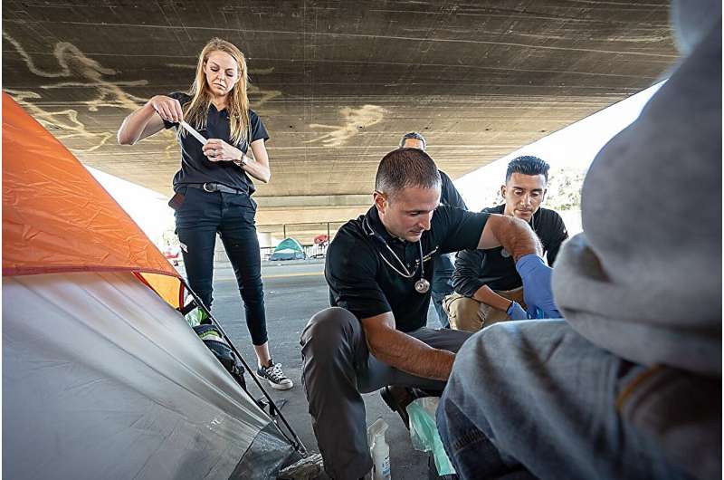 Street medicine filling a major gap by providing behavioral health care for people who are homeless