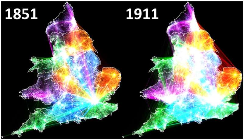 Strong cultural regions slowed Britain’s urbanisation, new research finds