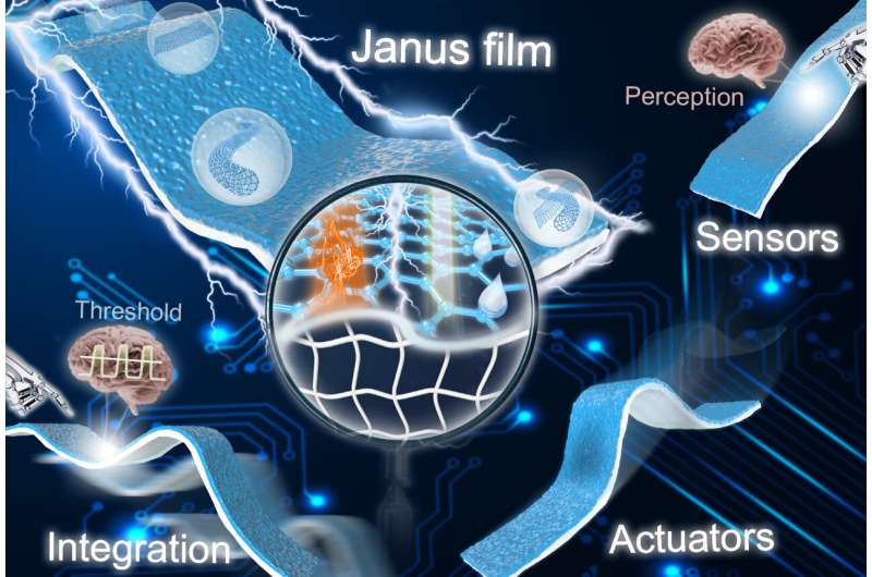 Study sheds light on carbon-based Janus films