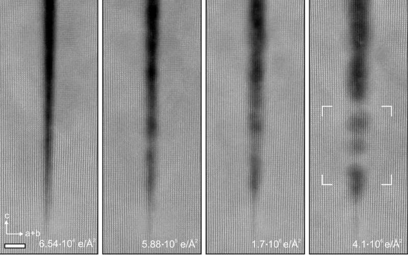 Surprising discovery shows electron beam radiation can repair nanostructures