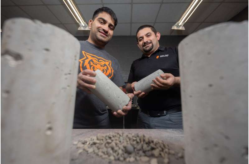 Sweet concrete: Researchers developing greener building materials using sugar processing waste products