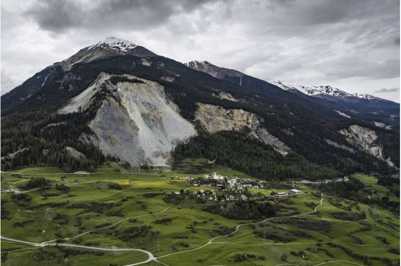 Swiss villagers told to evacuate over Alpine rockslide alert