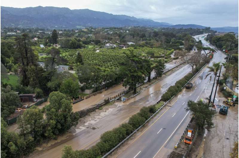 Tackling threat of mudslides in soaked California