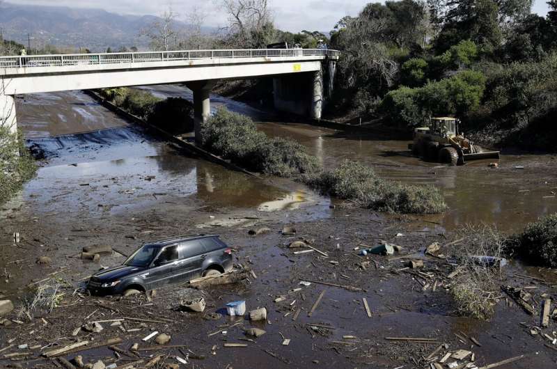 Tackling threat of mudslides in soaked California