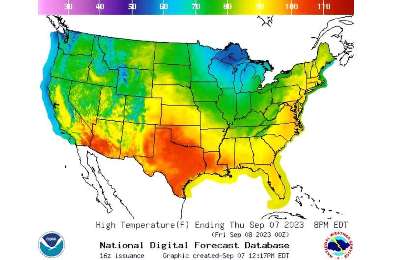 Temperature-related deaths could rise five-fold by the end of this century in the US