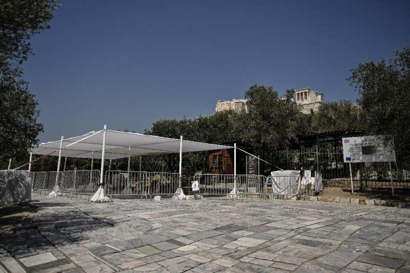 The Acropolis has cut back its hours due to the scorching temperatures