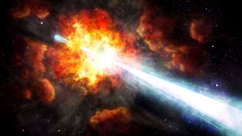 The brightest explosion ever seen