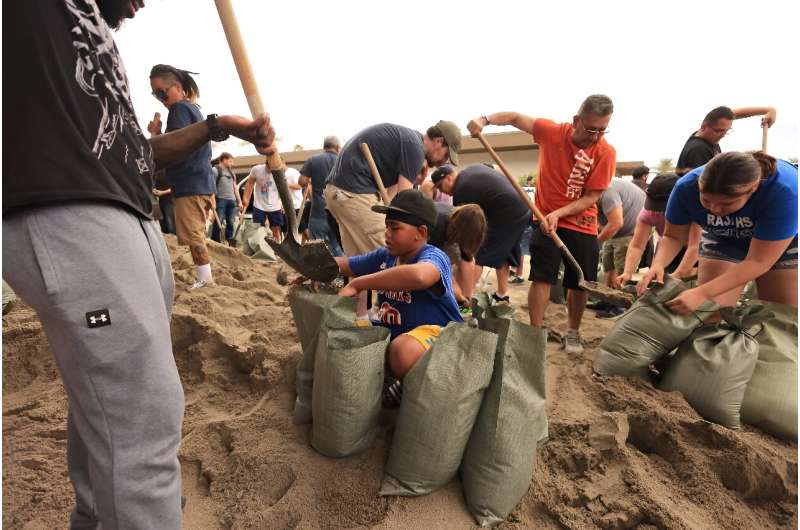 The City of Indio, California began preparing for Hurricane Hilary by filling sandbags