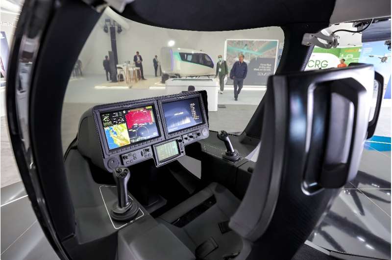 The cockpit of Archer Aviation's Midnight aircraft
