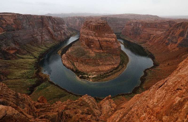 The Colorado River has dwindled as the US West has aridified in a process exacerbated by human-caused climate change
