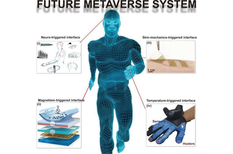 The combination of flexible sensors made of nanomaterials and the metaverse will redefine the quality of life and the way people live in the future