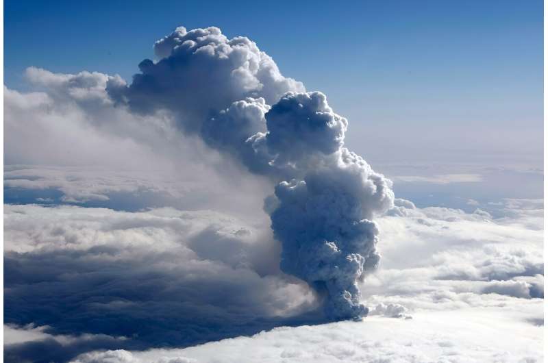 The famous Eyjafjallajokull eruption paralysed air traffic in Europe in 2010