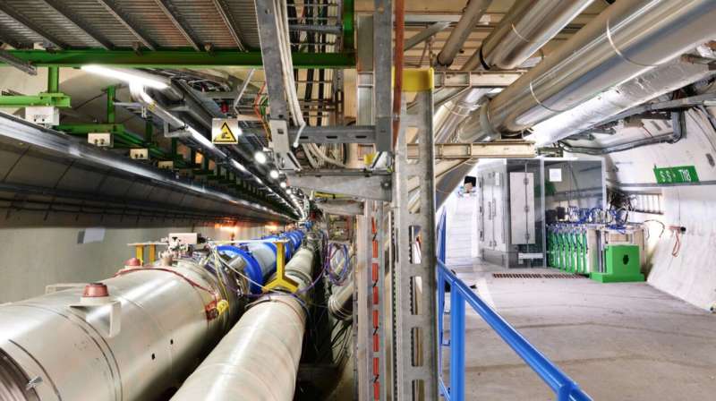 The first observation of neutrinos at CERN's Large Hadron Collider (LHC) 