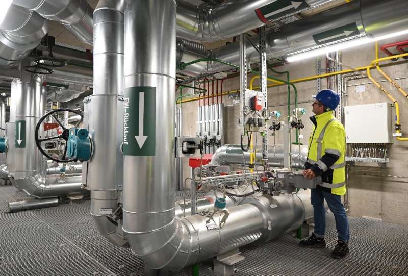 The geothermal heating plant in Munich is one of the largest of its kind in Europe