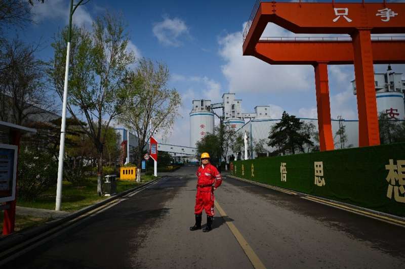The Hongliulin 'intelligent mine' is in China's coalbelt Shaanxi province