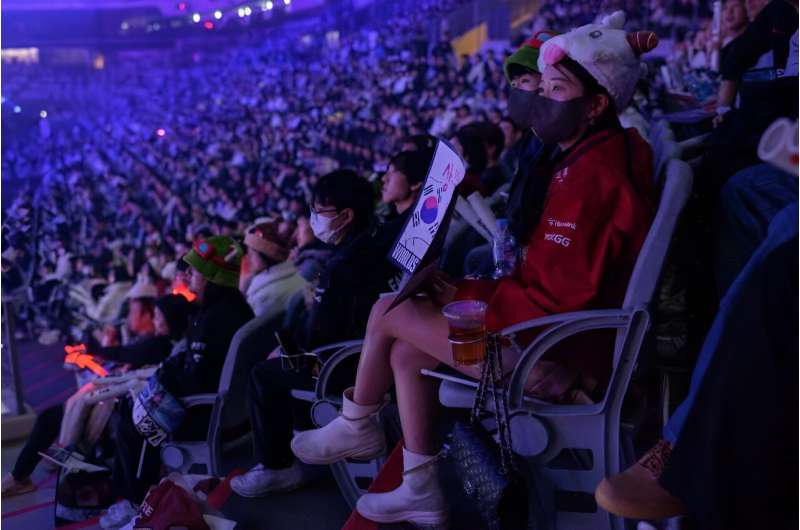 The League of Legends world final was played before a capacity crowd at Seoul's Gocheok Sky Dome