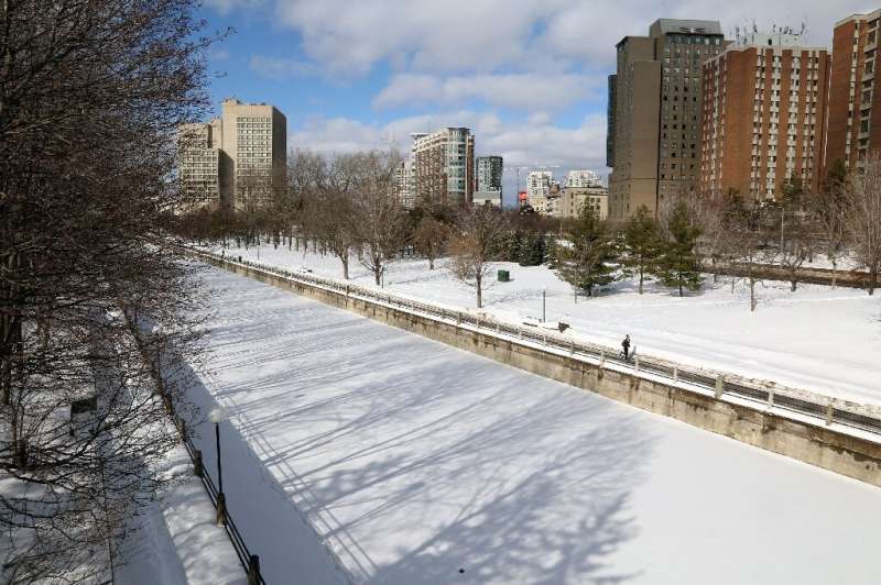 The Rideau Canal Skateway in Ottawa, Canada is the world's largest outdoor skating rink