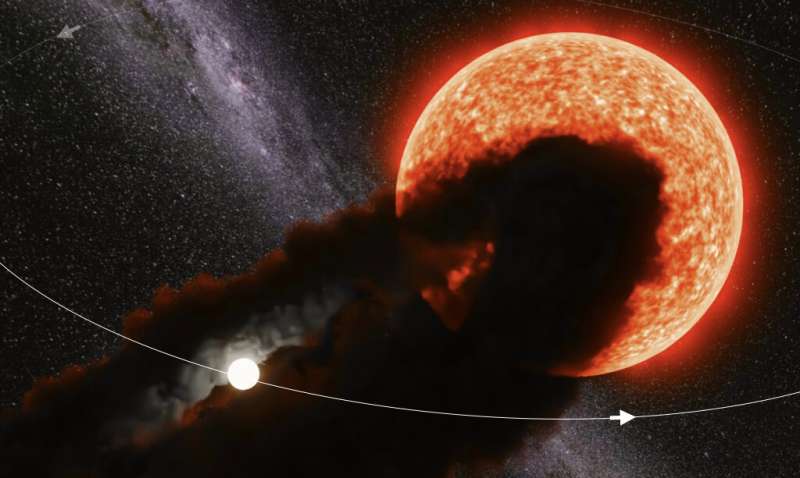 The seven-year photobomb: Distant star's dimming was likely a 'dusty' companion getting in the way, astronomers say