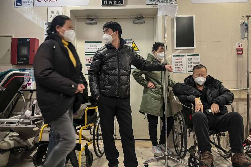There is growing concern over China's steep rise in Covid infections since Beijing abruptly lifted restrictions
