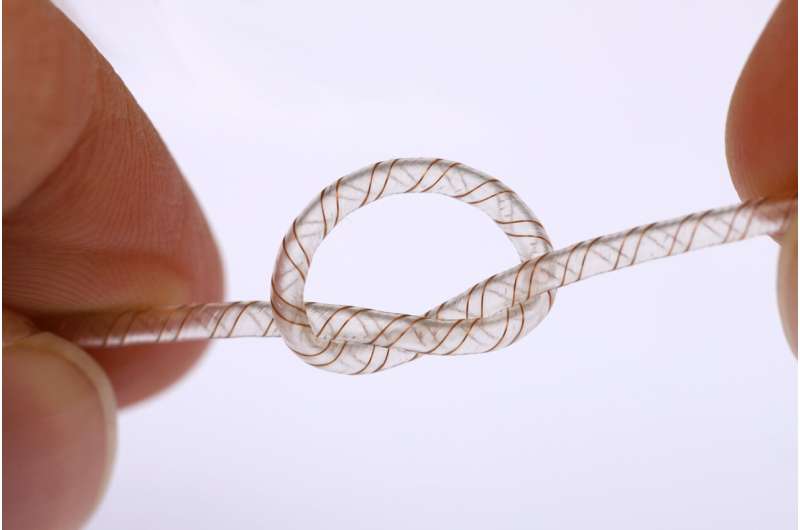 Thread-like pumps can be woven into clothes