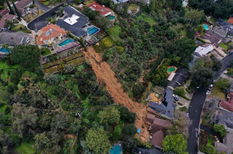 Torrential rains last month caused landslides, with fears that new rains from a 'Pineapple express' would create more havoc