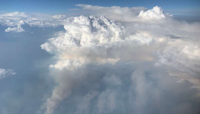 Towering wildfire clouds are affecting the stratosphere and the climate