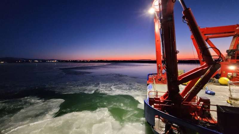 Tracking ships' icy paths amidst climate change