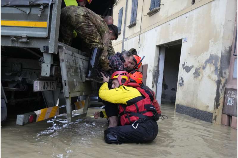 Triple-whammy of cyclones, a 1-in-200-year event, drove Italy's deadly flooding, scientists say