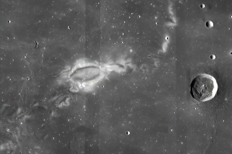 Two Lunar Swirls Found to be Linked to Topography