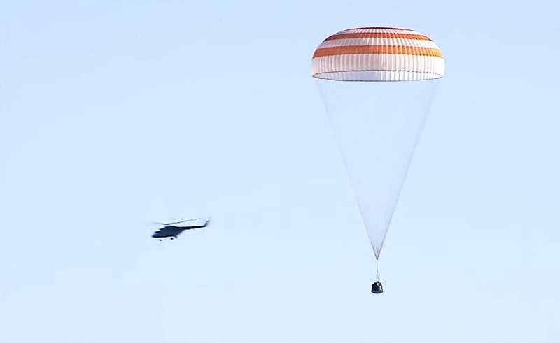 Uncrewed Russian spacecraft that leaked coolant lands safely