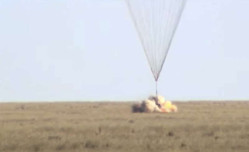 Uncrewed Russian spacecraft that leaked coolant lands safely