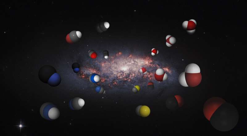 Unexpected chemistry reveals cosmic star factories´ secrets
